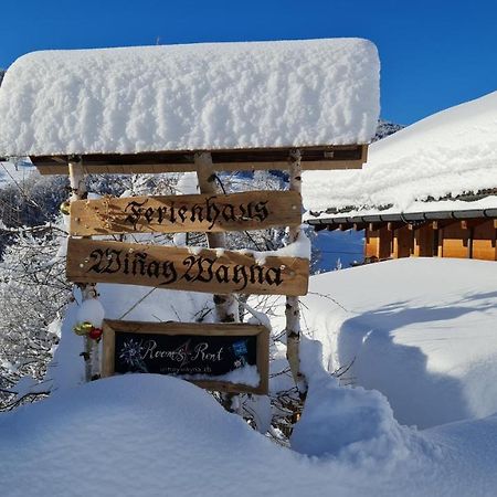 Ferienhaus & Ferienwohnung Winay Wayna Gotschna Blick Klosters Dış mekan fotoğraf