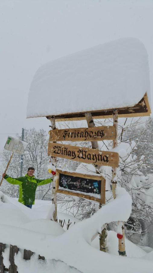 Ferienhaus & Ferienwohnung Winay Wayna Gotschna Blick Klosters Dış mekan fotoğraf